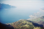 La vue depuis les Rochers de Naye